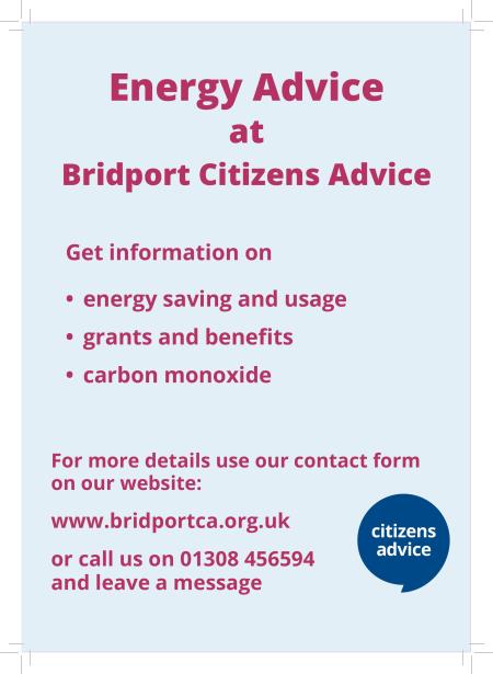 Energy Advice at Bridport Citizens Advice